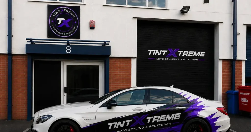 Tint Xtreme vehicle styling workshop in Swindon